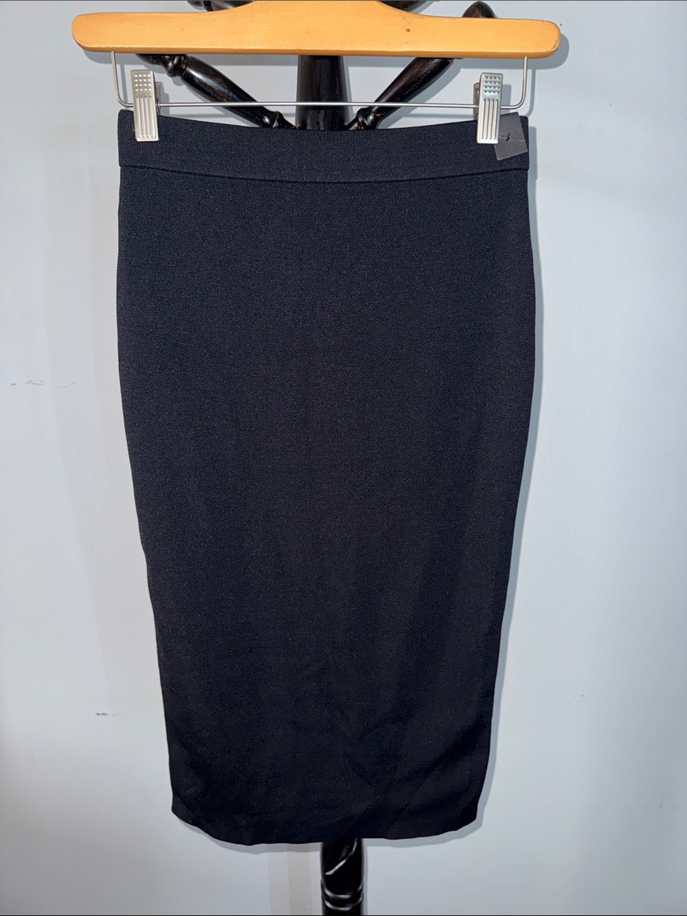 Classic Black Pencil Skirt - Women's Tailored Work Skirt 1.T